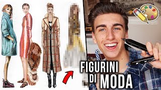 TUTTI I MIEI FIGURINI DI MODA | Simo's Art