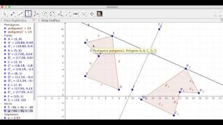 CÓMO TRAZAR UNA FIGURA SIMÉTRICA CON GEOGEBRA