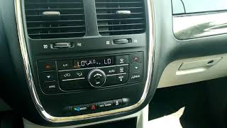 Rear air conditioning turns on by itself, Dodge Caravan