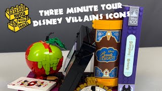 Three Minute Tour: Disney Villains Icons (43227)