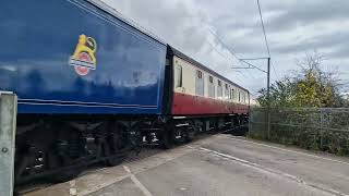 16-11-24 - Sir Nigel Gresley through Claypole.