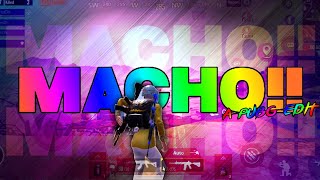 MACHO!!! |SHORT PUBG MONTAGE|INSPIRED BY 777 AND SYKOEDITZZ|ASSUALT7