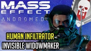 The Invisible Widow Human Infiltrator [PLATINUM] Build - Andromeda Multiplayer (A-Z Playthrough)