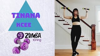 Tinana || KCee || Afrobeat Arm Workout || Zumba Toning with NikkiFit