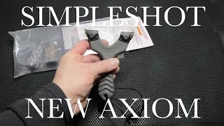 New Axiom slingshot from SimpleShot (Snipesling Army Green 0,7) English subtitles