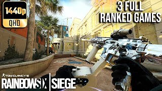 Rainbow Six Siege- 3 Competitive Matches Full Gameplays! (No Commentary)