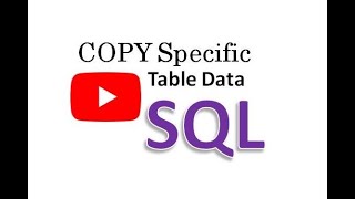 Copy SQL Tables in SQL Server Management Studio