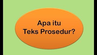 Materi teks prosedural kelas 11