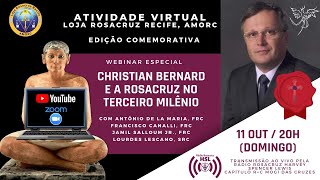 Webinar Especial: Christian Bernard e a Rosa+Cruz no Terceiro Milênio