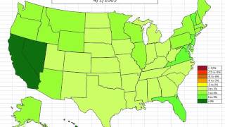 Map: Housing Price Index by State