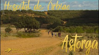 Camino de Santiago entre Hospital de Órbigo y Astorga