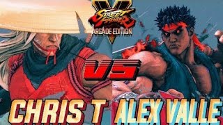 SFV AE🔥 Chris Tatarian(ZEKU) VS Alex Valle(KAGE) RANKED SET| FT3!🔥