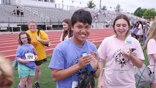 Community Athletes Convene at Lafayette for Day of Competition, Fun at Special Olympics Track Event