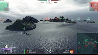 WoWs: Team League Season 2, Group Stage - [RTS] (Team Fara) vs [PRAY] (Team Flambass)