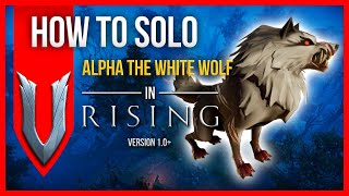 V Rising Solo Boss Guide - Alpha the White Wolf