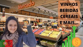 COMPRAS: Mercado Continente - Março/2022 - VINHOS, BEBIDAS, CEREAIS E PRODUTOS DE LIMPEZA