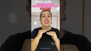 É possivel aprender extensão de cílios pelo YouTube??? #extensaodecilios  #cursodeextensaodecilios