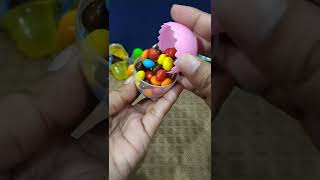 Opening yummy chocolate candy, satisfying ASMR video #shorts #asmr #best