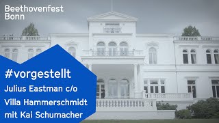 Beethovenfest #vorgestellt mit Kai Schumacher: Julius Eastman c/o Villa Hammerschmidt