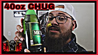 40oz beer chug | Super Duper tribute