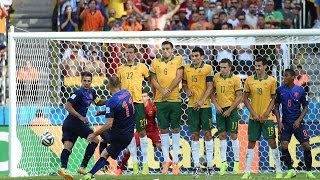 Australia 2 - 3 Netherlands -:World Cup 2014