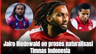 jairo Riedewald segera merapat ke timnas Indonesia