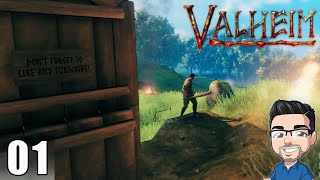 Valheim Gameplay Viking RPG Survival Game Part 1 Walkthrough