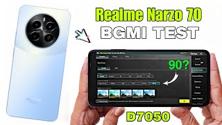 Realme Narzo 70 PUBG TEST | Dimensity 7050