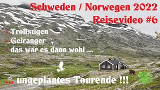 Schweden / Norwegen - Reisevideo #06 - ungeplantes Ende der Tour !!!