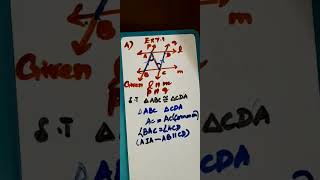 Triangles - congruence - Exercise 7.1 - problem 4 -  std 9 - CBSE - NCERT