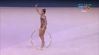 Dina AVERINA (EF) hoop - World cup Baku 2019