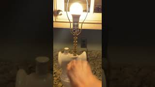 Sewing Machine Lamp Demo