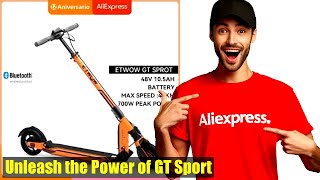 Unleash the Power of the Original e-twow GT Sport 700W Electric Scooter! Find Out Why It's