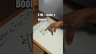 Quick Fix For Using Permanent Marker On A Whiteboard!#shortvideo #shorts #short