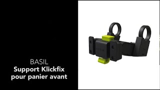 Comment fixer son panier avec le support Basil Klickfix ?