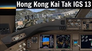 [FSX] PMDG 777 Hong Kong Kai Tak IGS 13