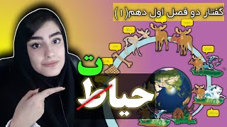 آموزش زیست شناسی : گفتار 2 فصل 1 دهم(قسمت اول)