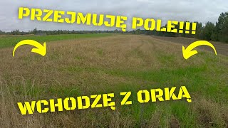 Odebrałem swoje pole! - Pierwsza orka, mogło być lepiej...  #GospodarstwOdZera