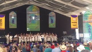 Archdiocese of New Orleans Gospel Choir 2 - Jazzfest NOLA 04-28-2018