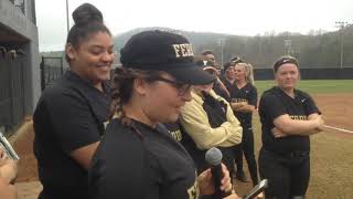 Ferrum Softball Senior Day '19