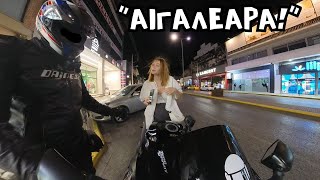 Ο BUSA και η κοκκινομάλλα στο Αιγάλεω!