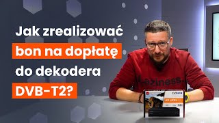 Jak zrealizować bon na dopłatę do dekodera DVB-T2? W Eltrox dokonasz realizacji bonu.