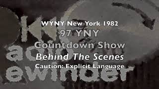 WYNY New York Behind The Scenes of the YNY Countdown Show