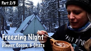 FREEZING Night in my Homemade Tent - Viking Tent - Spirit Forest - S5 -Ep#3