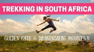 Trekking in South Africa: Golden Gate and Drakensberg Mountains