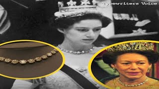 History Behind The Princess Margaret's Million Dollar Diamond Necklace #princessmargaret