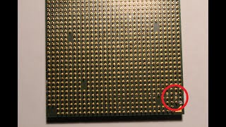 How to fix ripped off pins on AMD CPUs