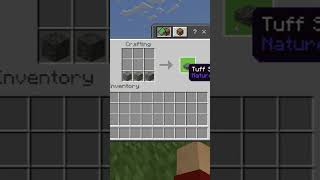 How To Make Chiseled Tuff In Minecraft #Shorts