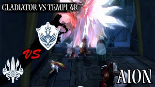 AION CLASSIC 2.7 PVP Templar VS Gladiator （China server game cheater)