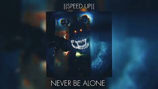 FNAF SONG - Never Be Alone (Speed up)